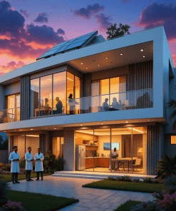 LuxpowerTek Nigeria solar energy project image