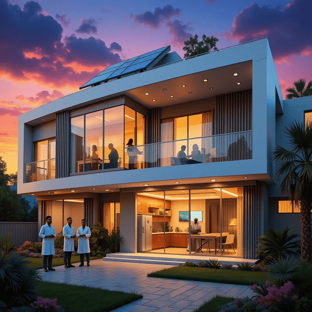 LuxpowerTek Nigeria solar energy project image