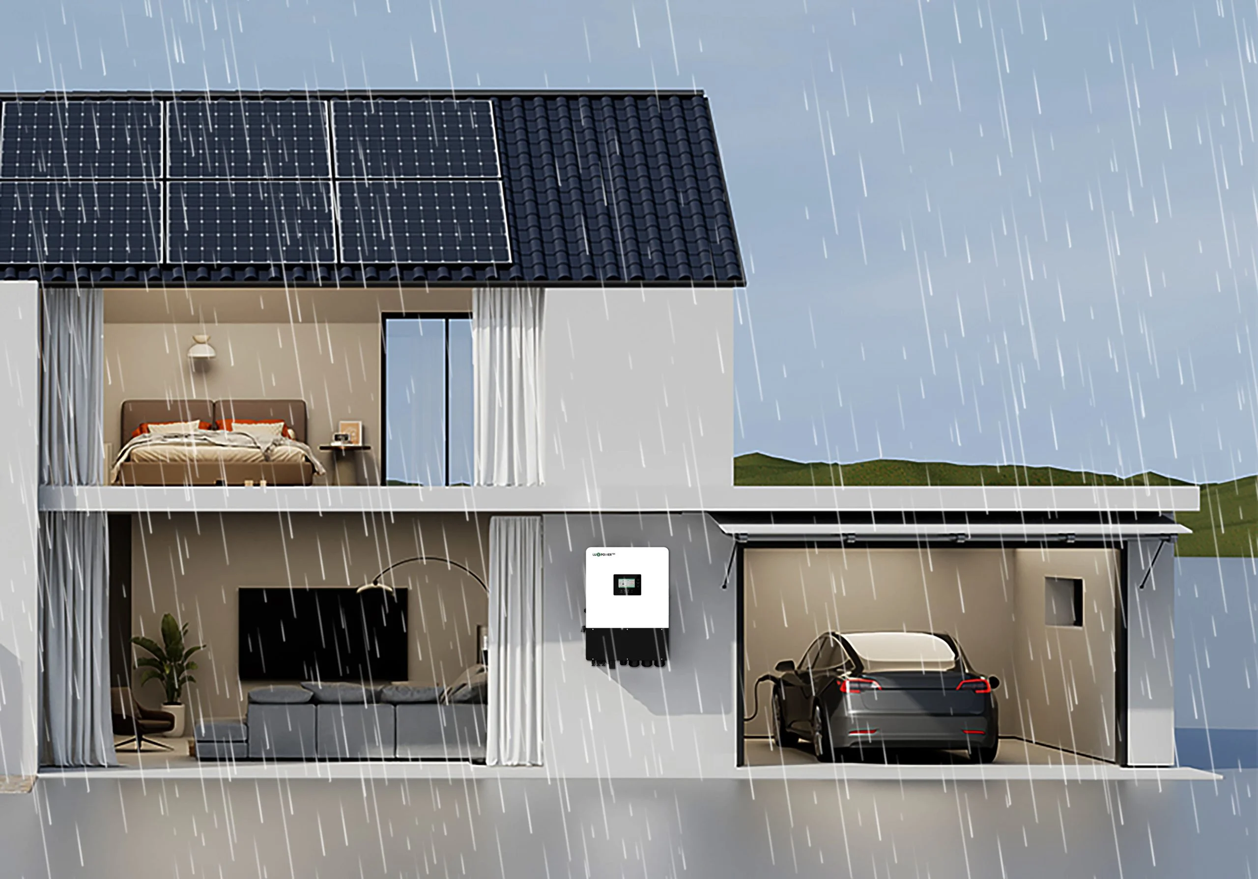 LuxpowerTek Nigeria solar energy project image