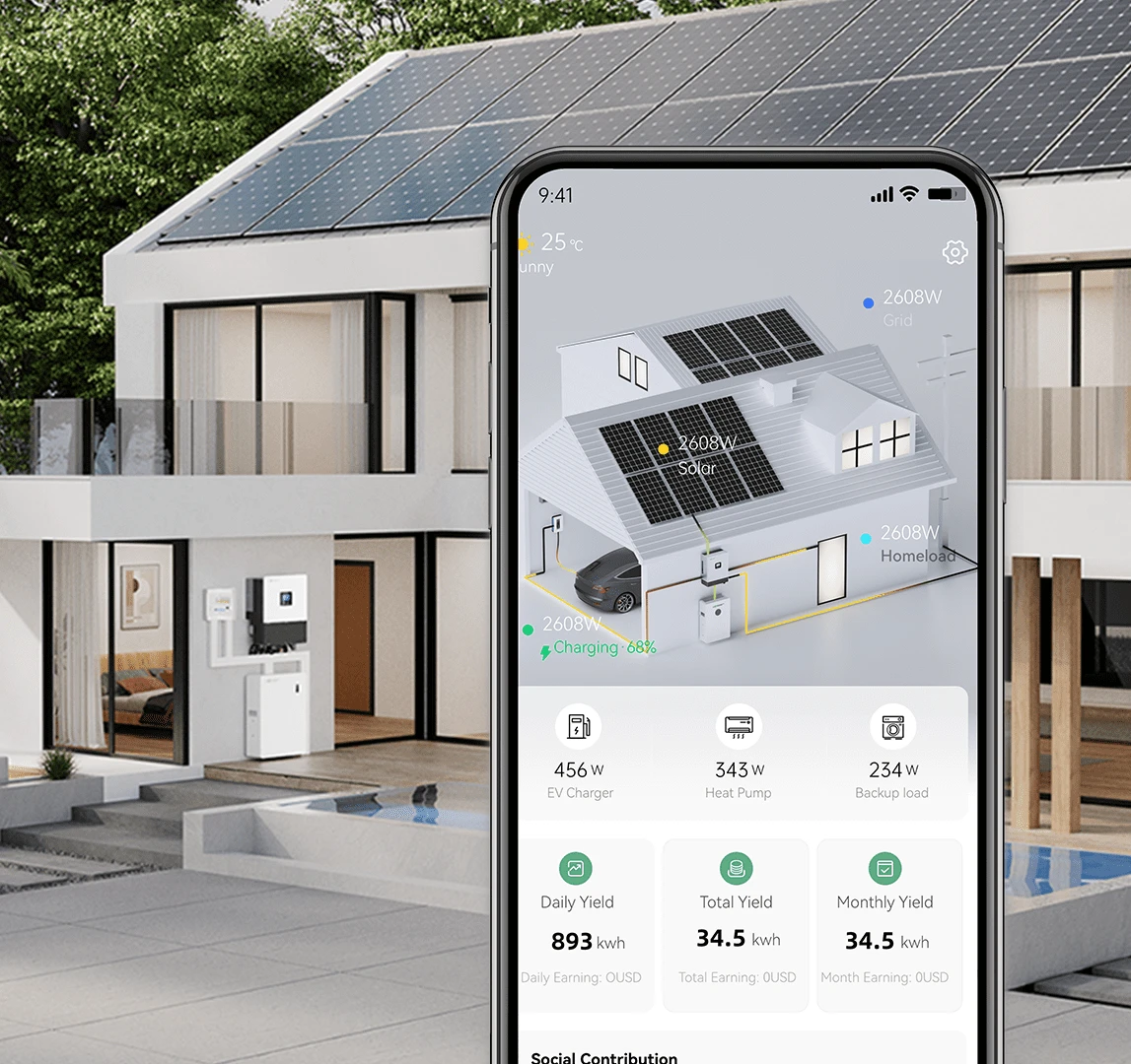 LuxpowerTek Nigeria solar energy project image