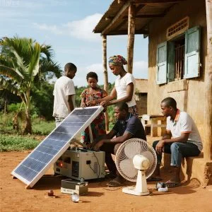 LuxpowerTek Nigeria solar energy project image