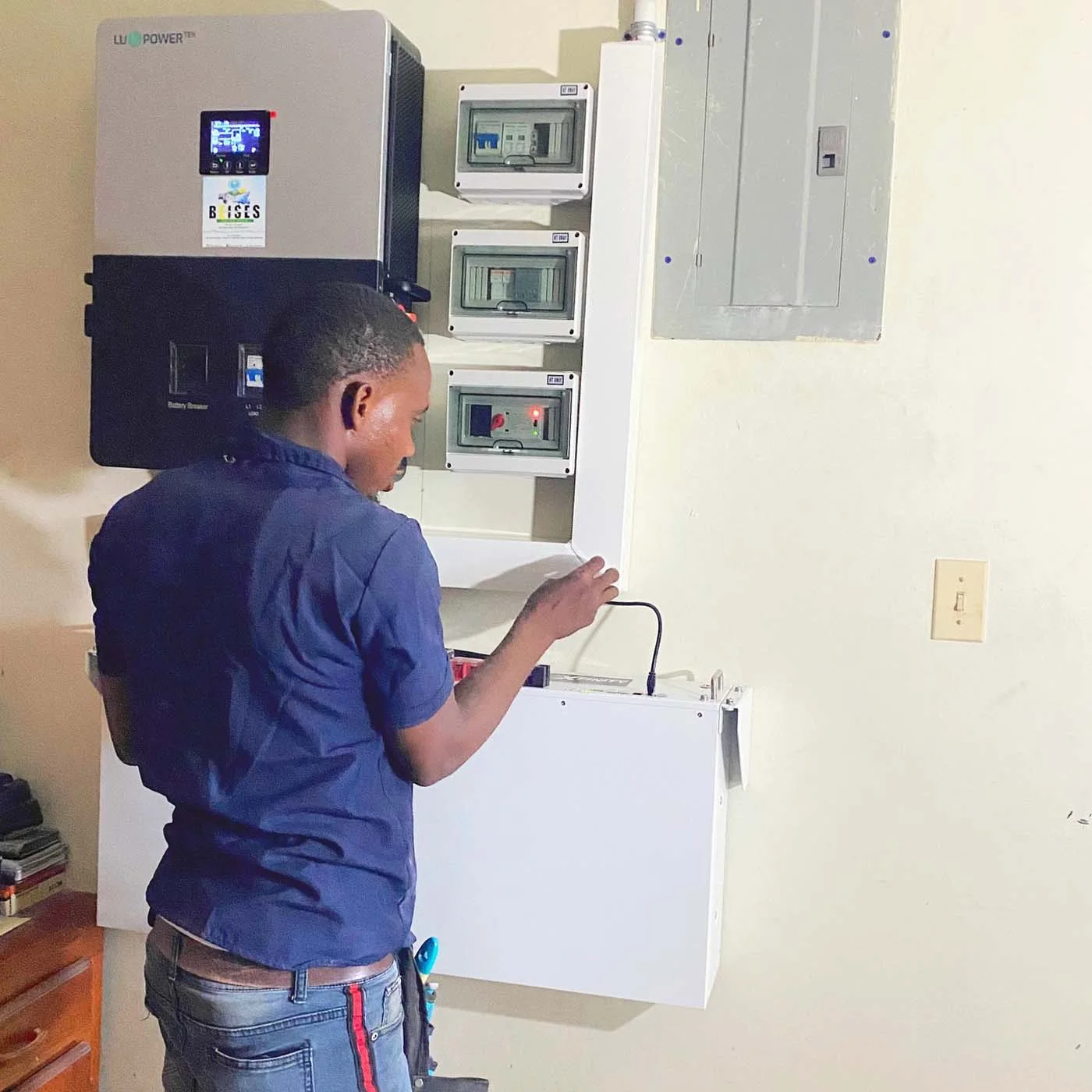 LuxpowerTek Nigeria solar energy project image