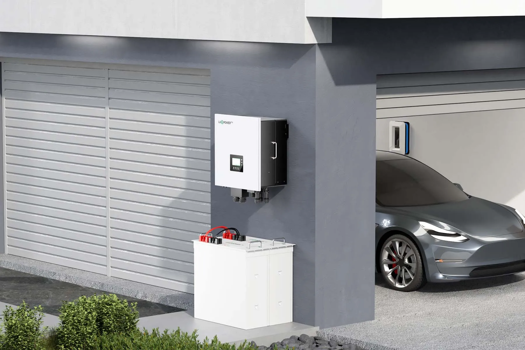 LuxpowerTek GEN hybrid inverter and lithium battery system for cutting electricity costs in Nigeria