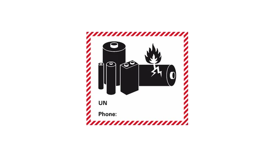 UN 38.3 lithium battery transport testing mark
