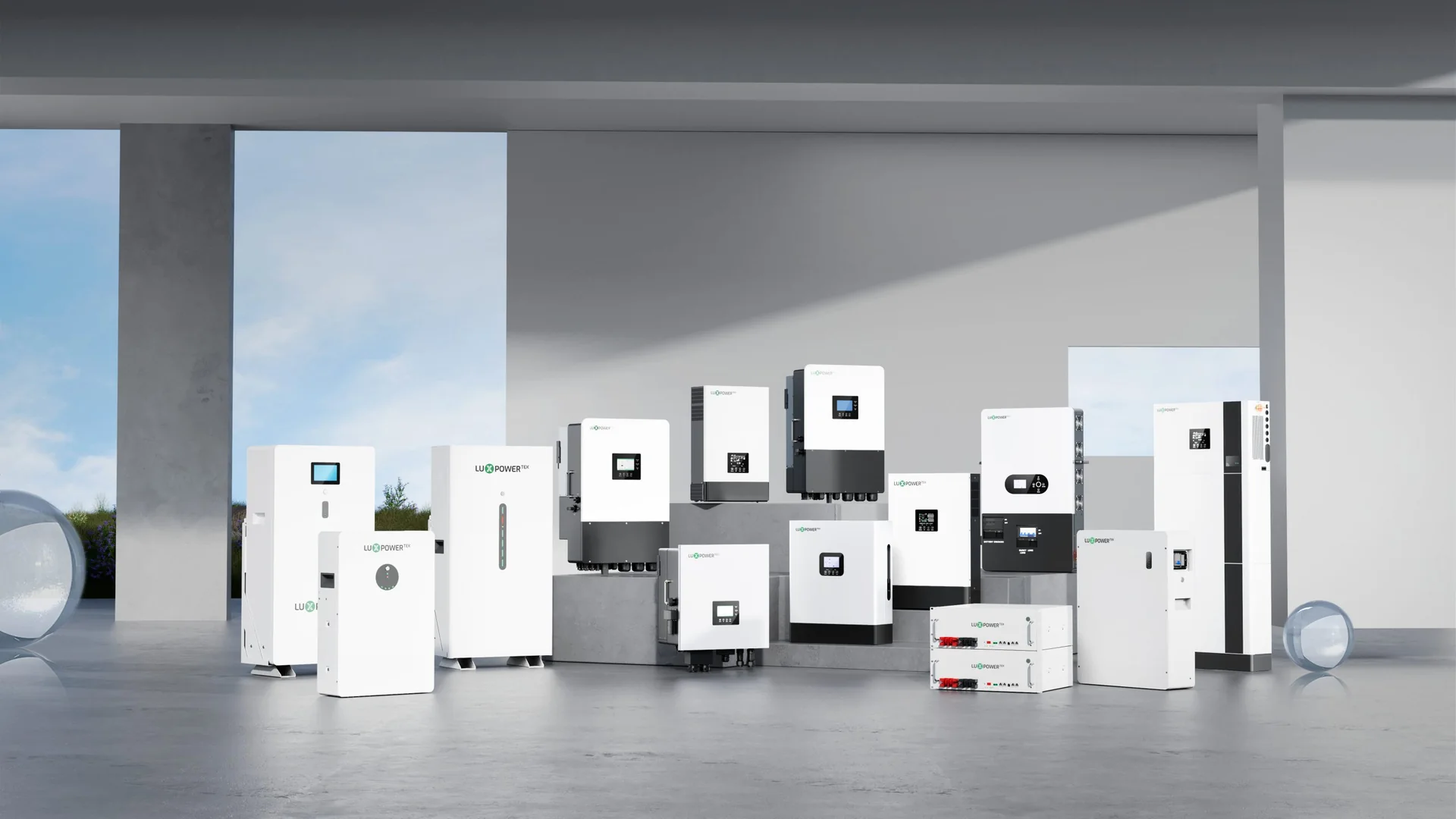 LuxpowerTek solar inverter and battery product range for Nigeria
