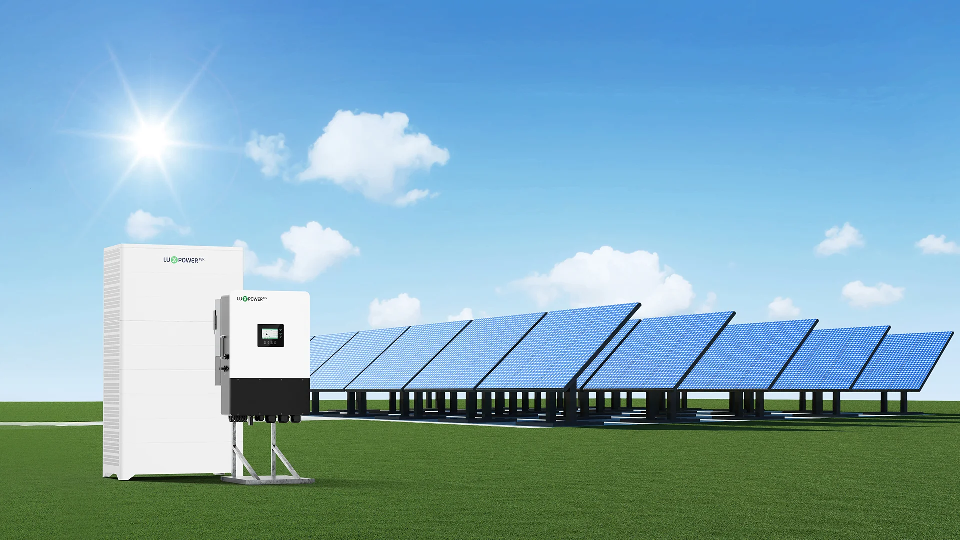 LuxpowerTek commercial and industrial solar inverter system