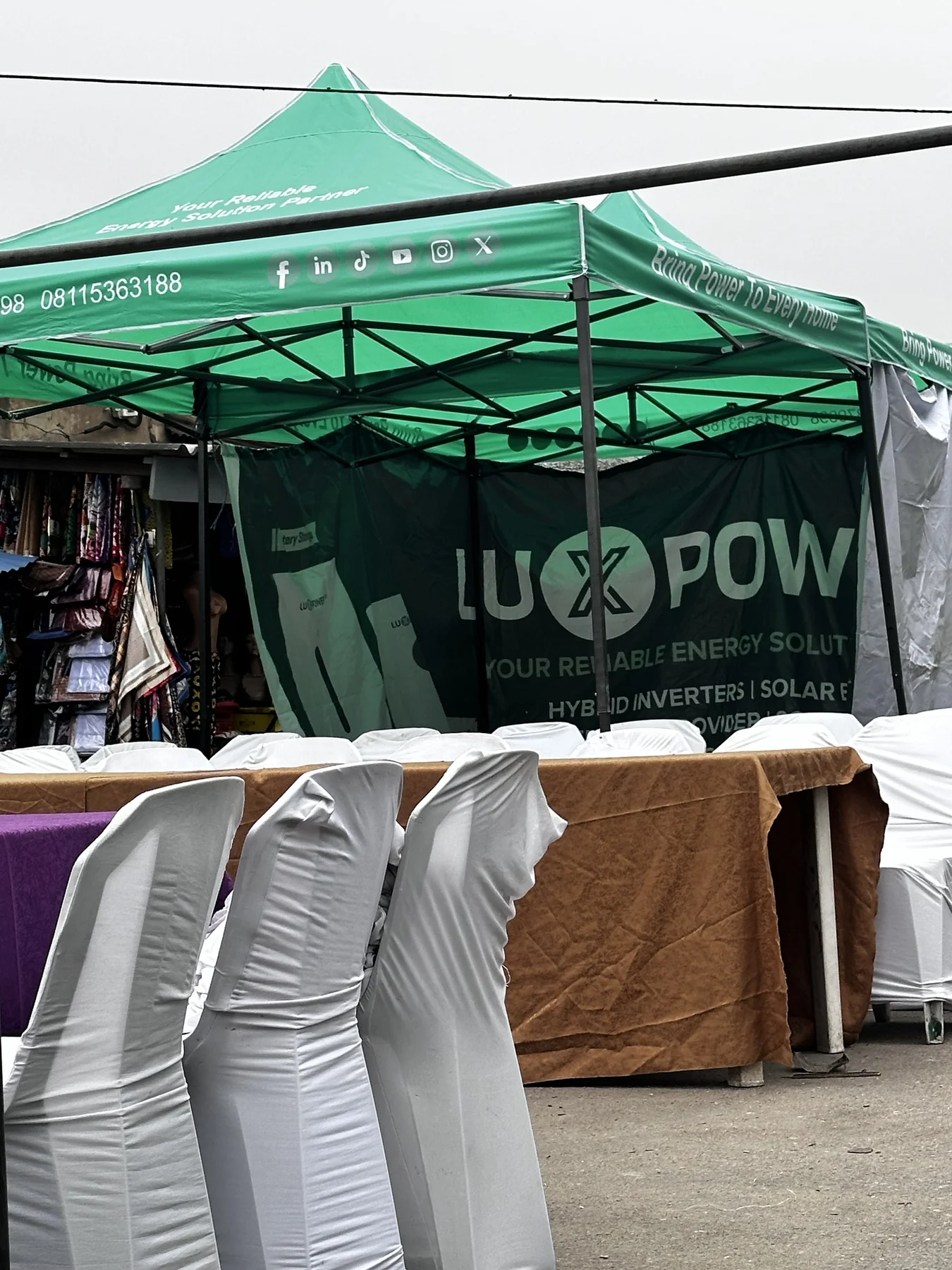 LuxpowerTek supporting Orile Seriki Community Day